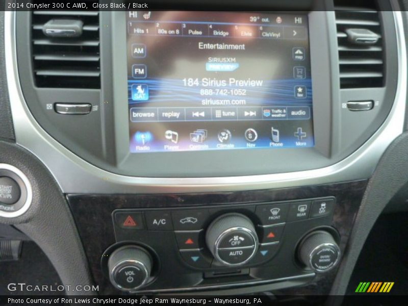 Gloss Black / Black 2014 Chrysler 300 C AWD