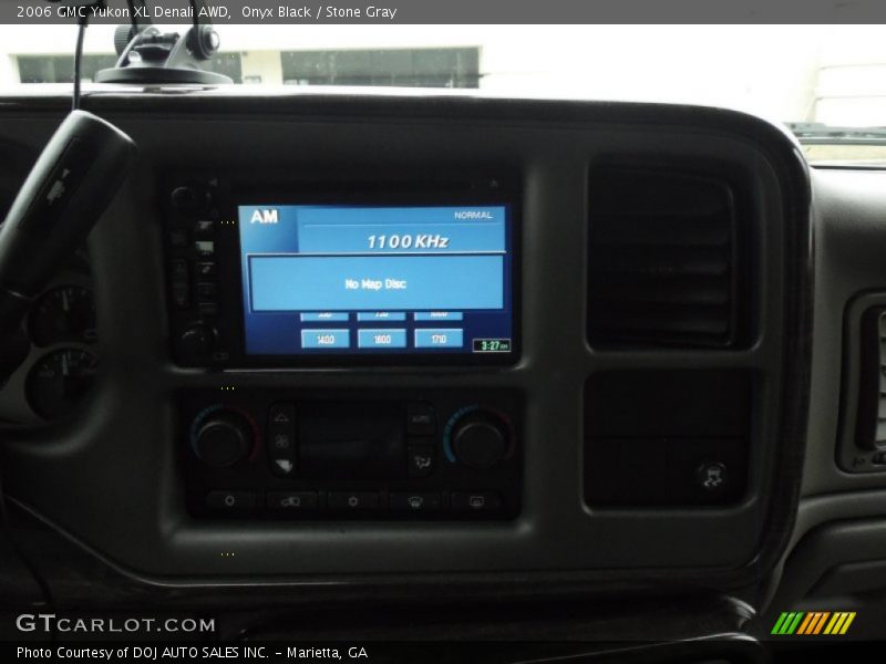 Onyx Black / Stone Gray 2006 GMC Yukon XL Denali AWD