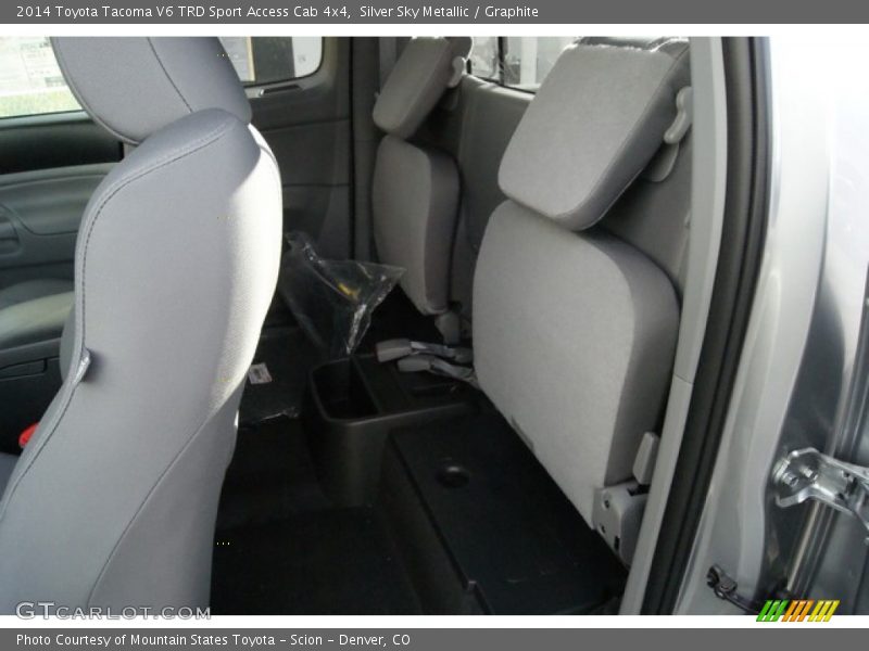 Silver Sky Metallic / Graphite 2014 Toyota Tacoma V6 TRD Sport Access Cab 4x4