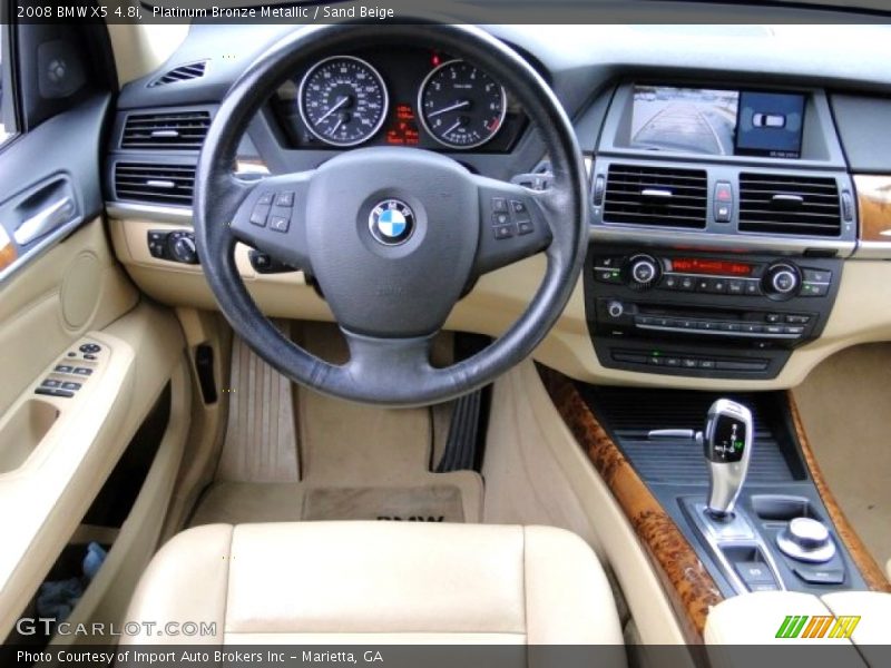 Dashboard of 2008 X5 4.8i