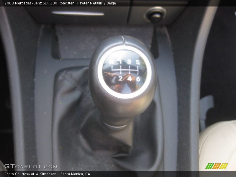  2008 SLK 280 Roadster 6 Speed Manual Shifter