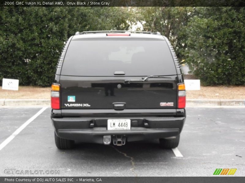 Onyx Black / Stone Gray 2006 GMC Yukon XL Denali AWD