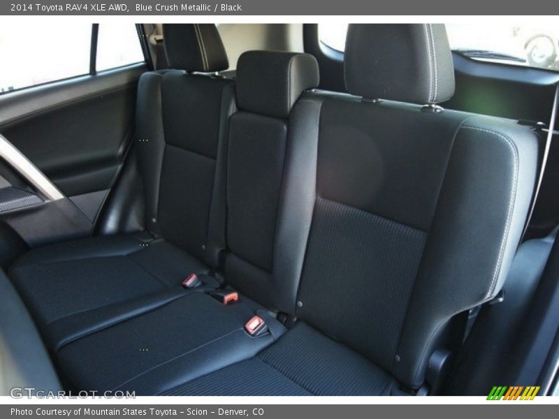 Blue Crush Metallic / Black 2014 Toyota RAV4 XLE AWD
