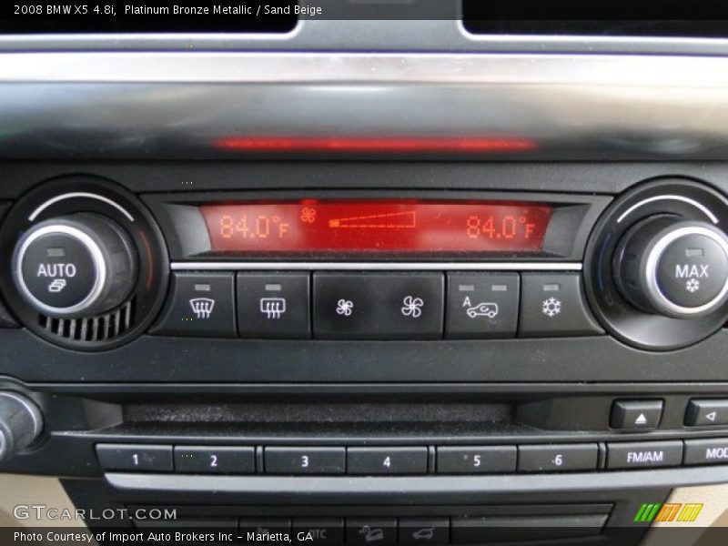 Controls of 2008 X5 4.8i
