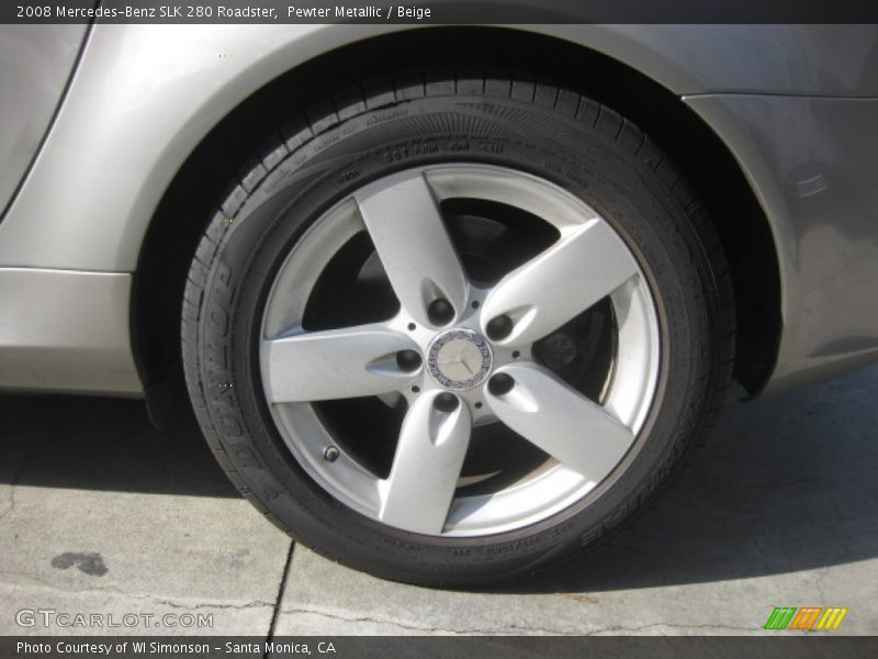  2008 SLK 280 Roadster Wheel