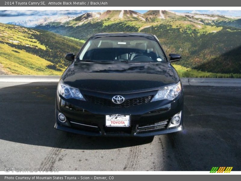 Attitude Black Metallic / Black/Ash 2014 Toyota Camry SE