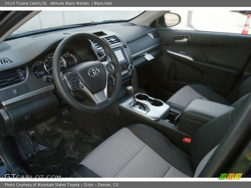 Attitude Black Metallic / Black/Ash 2014 Toyota Camry SE