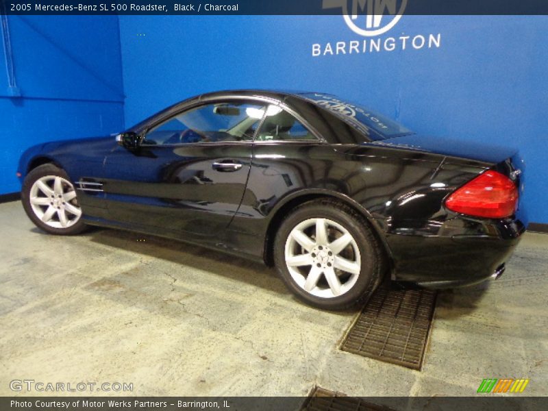 Black / Charcoal 2005 Mercedes-Benz SL 500 Roadster