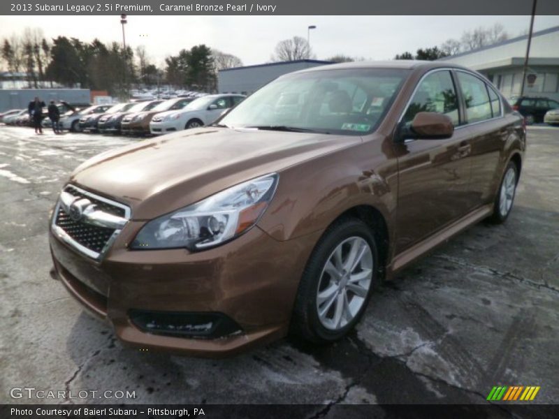 Front 3/4 View of 2013 Legacy 2.5i Premium