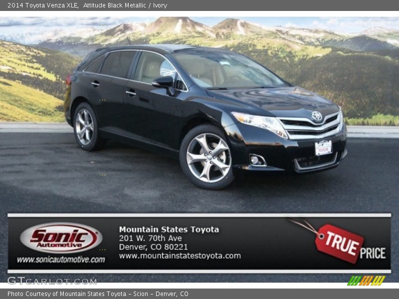 Attitude Black Metallic / Ivory 2014 Toyota Venza XLE