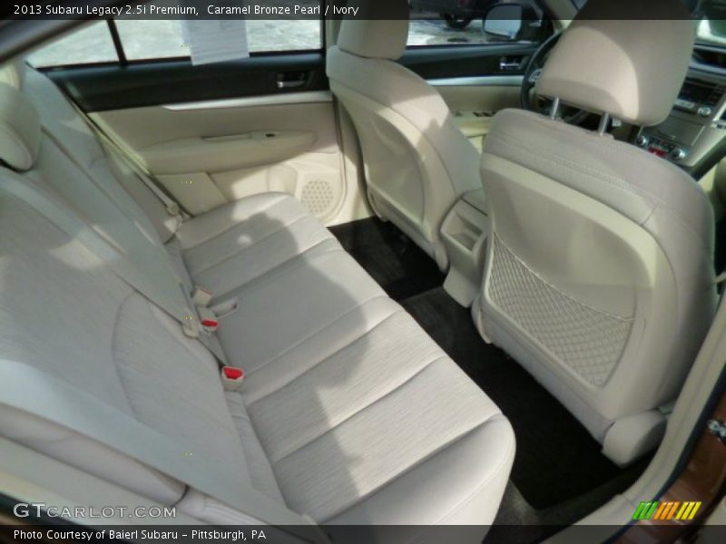 Caramel Bronze Pearl / Ivory 2013 Subaru Legacy 2.5i Premium