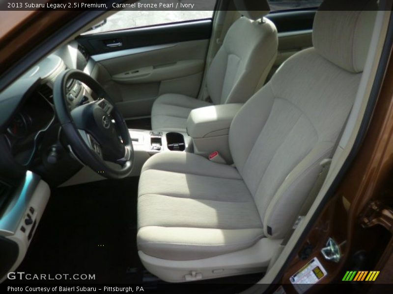 Caramel Bronze Pearl / Ivory 2013 Subaru Legacy 2.5i Premium