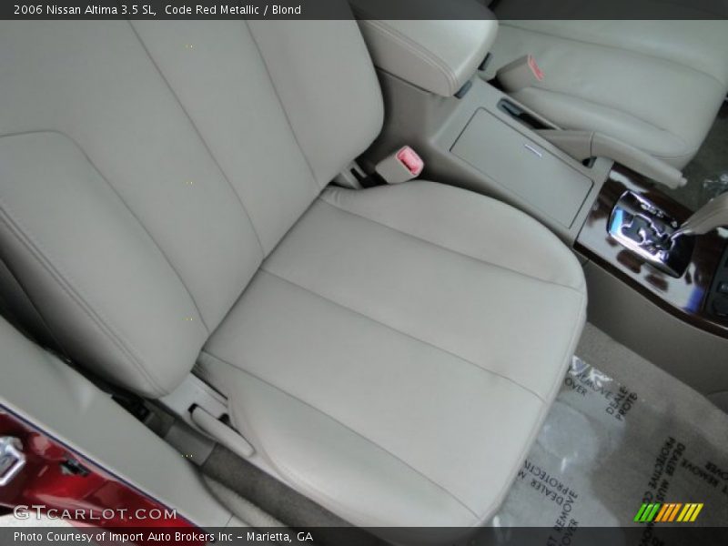 Code Red Metallic / Blond 2006 Nissan Altima 3.5 SL