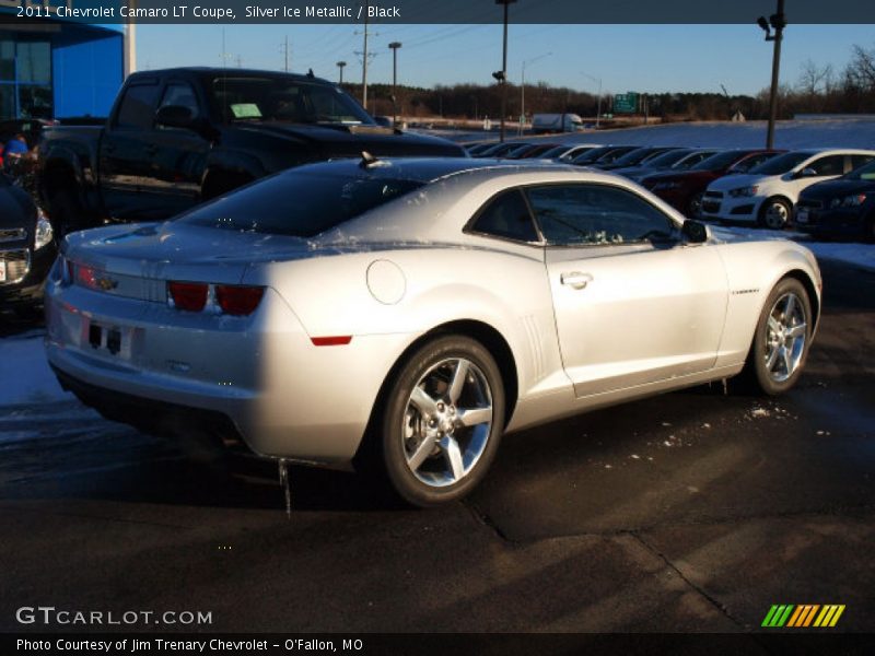 Silver Ice Metallic / Black 2011 Chevrolet Camaro LT Coupe