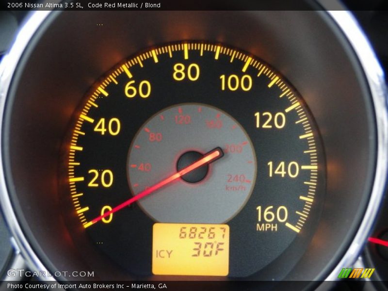 Code Red Metallic / Blond 2006 Nissan Altima 3.5 SL