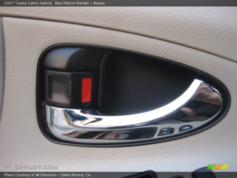 Blue Ribbon Metallic / Bisque 2007 Toyota Camry Hybrid