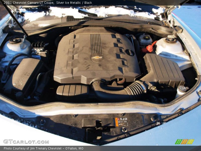 Silver Ice Metallic / Black 2011 Chevrolet Camaro LT Coupe