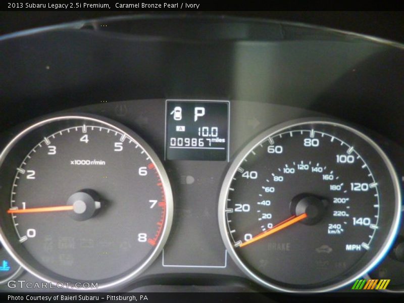Caramel Bronze Pearl / Ivory 2013 Subaru Legacy 2.5i Premium