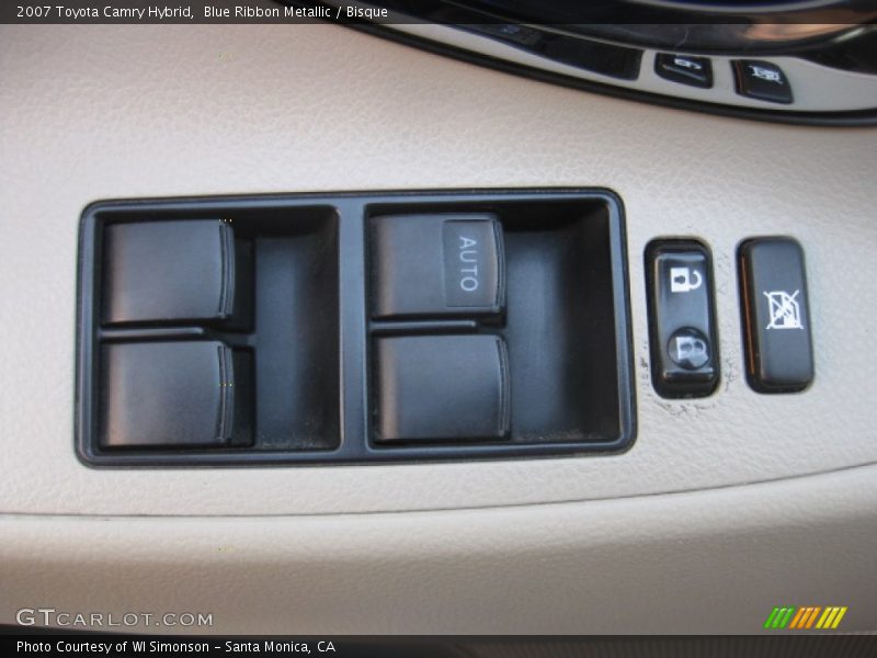 Blue Ribbon Metallic / Bisque 2007 Toyota Camry Hybrid