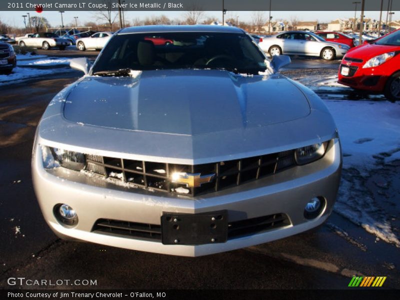 Silver Ice Metallic / Black 2011 Chevrolet Camaro LT Coupe