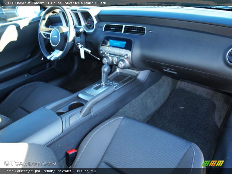 Silver Ice Metallic / Black 2011 Chevrolet Camaro LT Coupe