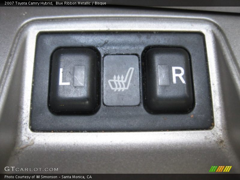 Blue Ribbon Metallic / Bisque 2007 Toyota Camry Hybrid