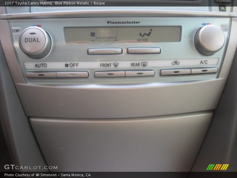 Blue Ribbon Metallic / Bisque 2007 Toyota Camry Hybrid