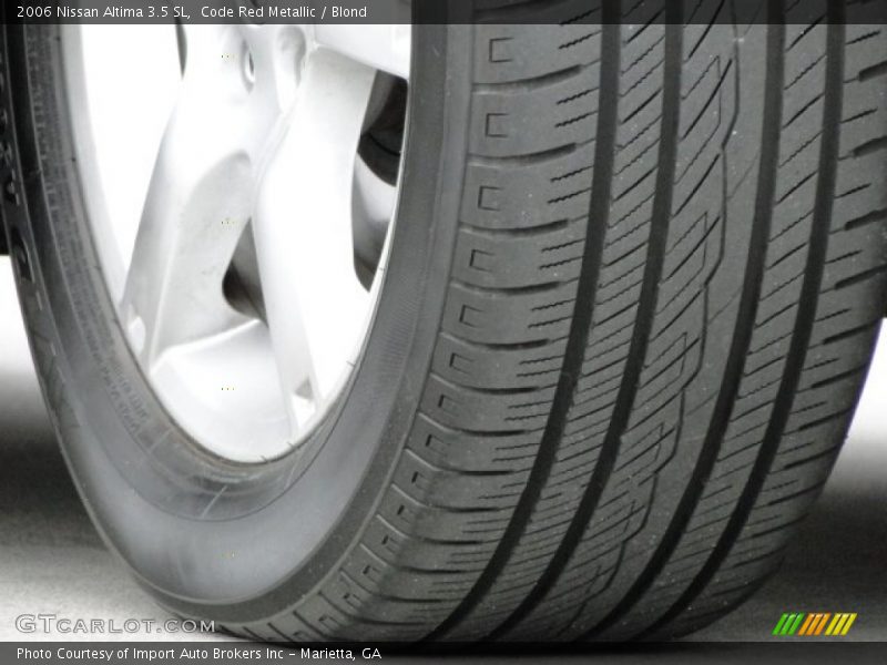 Code Red Metallic / Blond 2006 Nissan Altima 3.5 SL