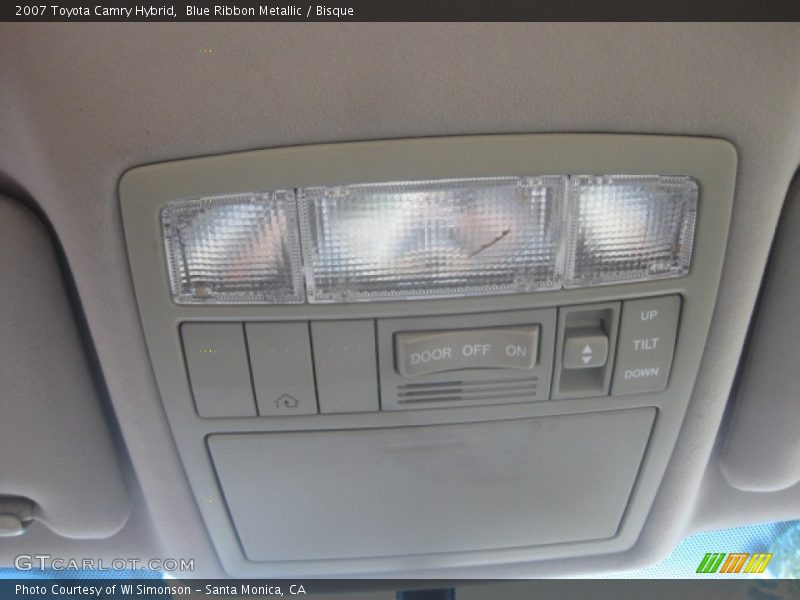 Blue Ribbon Metallic / Bisque 2007 Toyota Camry Hybrid