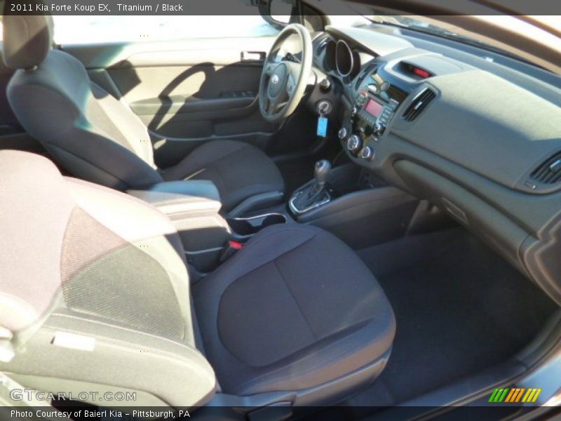 Titanium / Black 2011 Kia Forte Koup EX