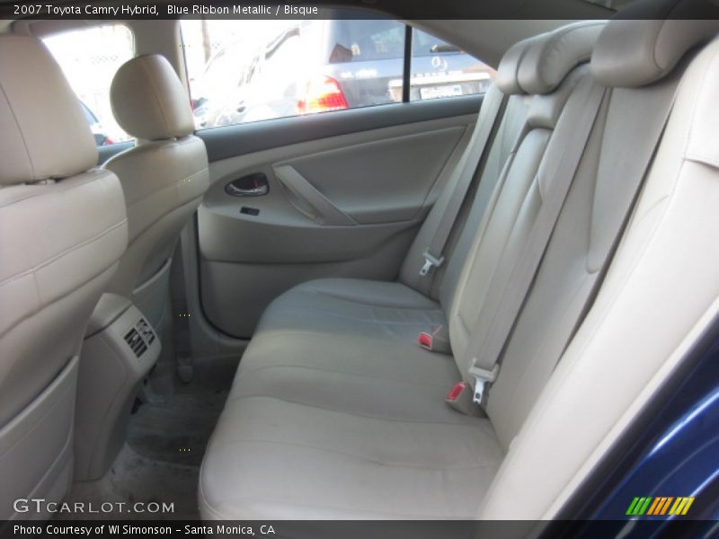 Blue Ribbon Metallic / Bisque 2007 Toyota Camry Hybrid