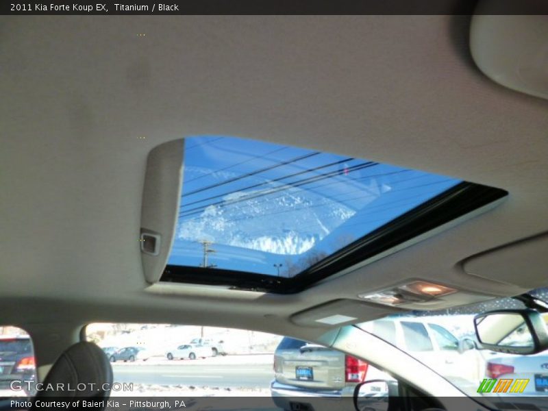 Titanium / Black 2011 Kia Forte Koup EX