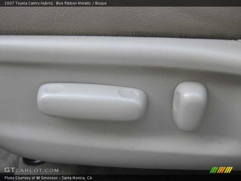 Blue Ribbon Metallic / Bisque 2007 Toyota Camry Hybrid