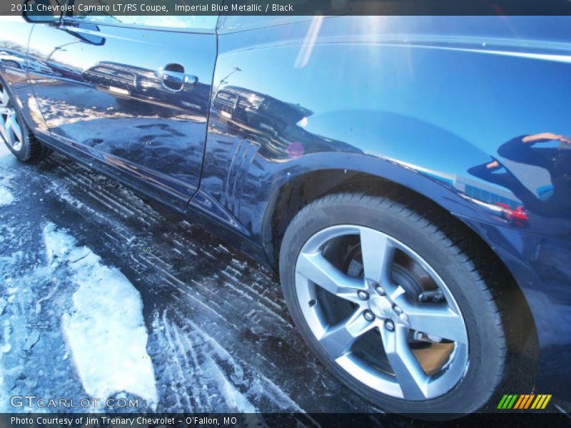 Imperial Blue Metallic / Black 2011 Chevrolet Camaro LT/RS Coupe