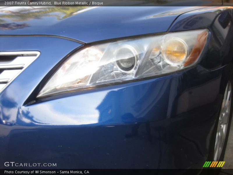 Blue Ribbon Metallic / Bisque 2007 Toyota Camry Hybrid