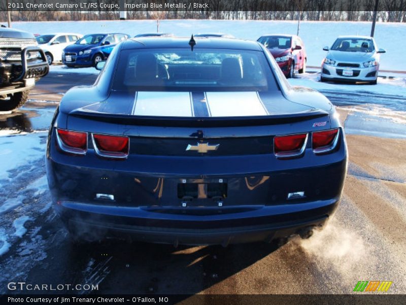 Imperial Blue Metallic / Black 2011 Chevrolet Camaro LT/RS Coupe