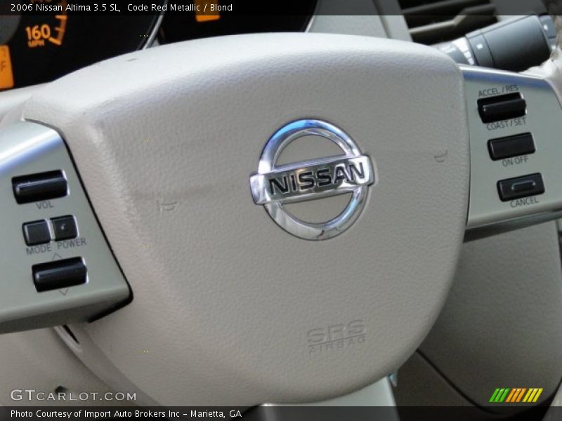 Code Red Metallic / Blond 2006 Nissan Altima 3.5 SL