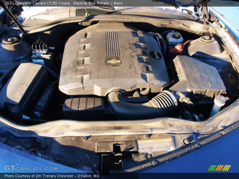 Imperial Blue Metallic / Black 2011 Chevrolet Camaro LT/RS Coupe