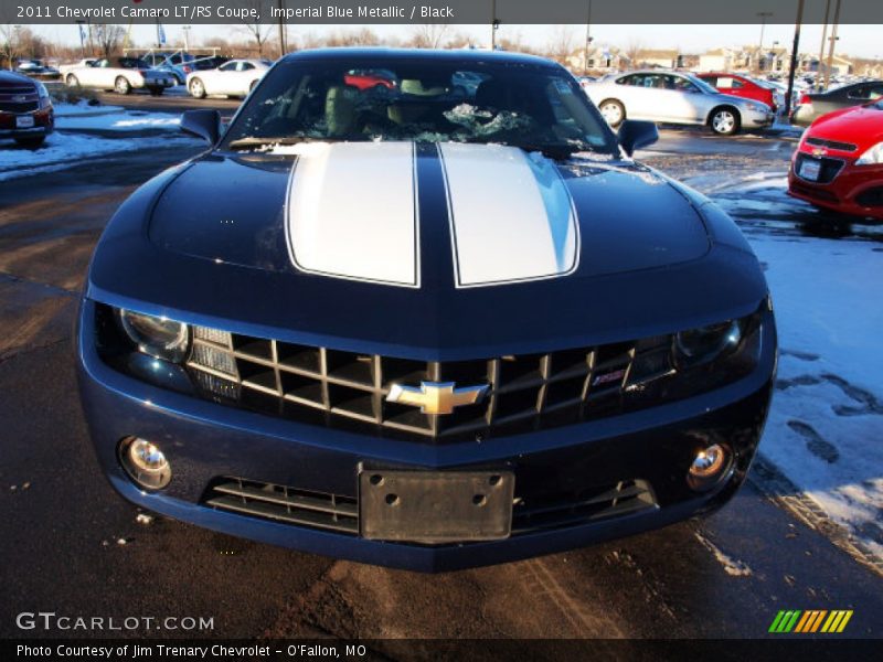 Imperial Blue Metallic / Black 2011 Chevrolet Camaro LT/RS Coupe