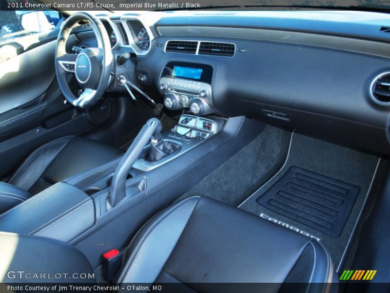 Imperial Blue Metallic / Black 2011 Chevrolet Camaro LT/RS Coupe