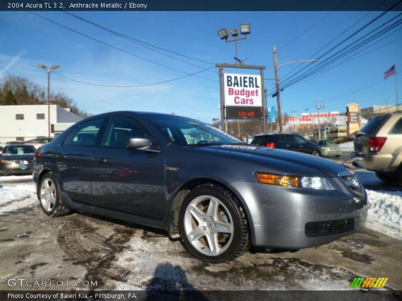 Anthracite Metallic / Ebony 2004 Acura TL 3.2