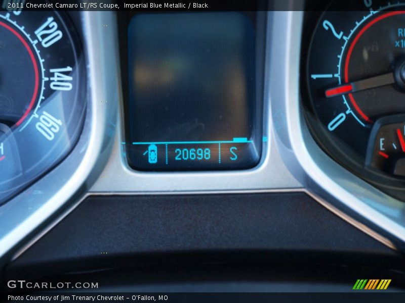 Imperial Blue Metallic / Black 2011 Chevrolet Camaro LT/RS Coupe