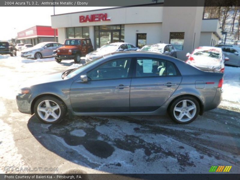 Anthracite Metallic / Ebony 2004 Acura TL 3.2