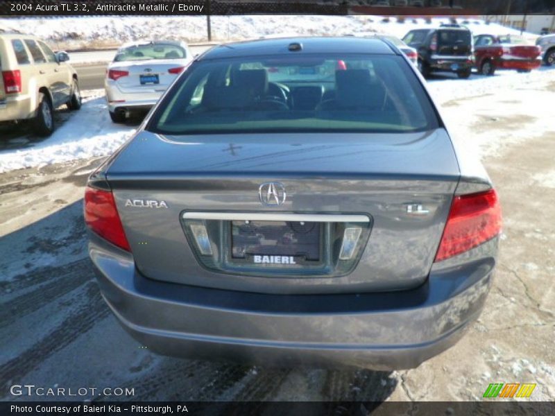 Anthracite Metallic / Ebony 2004 Acura TL 3.2