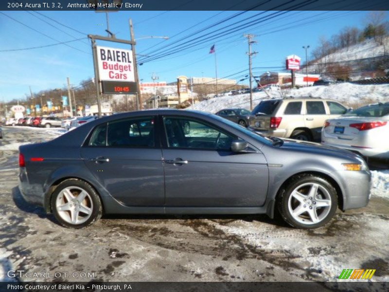 Anthracite Metallic / Ebony 2004 Acura TL 3.2