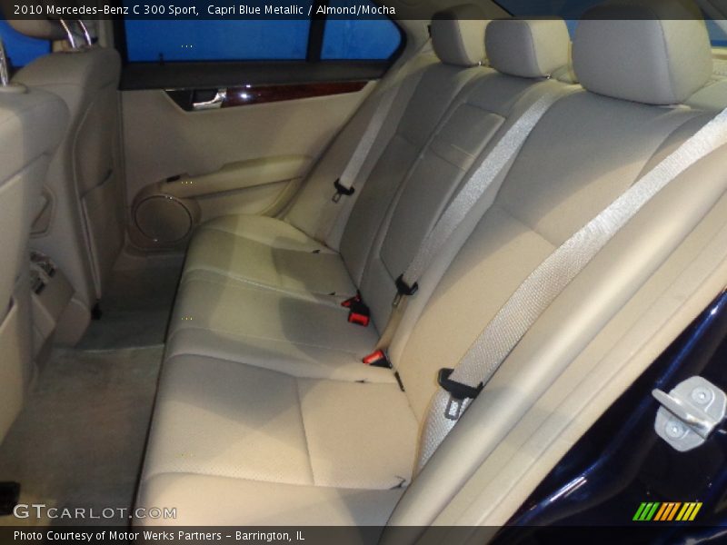 Capri Blue Metallic / Almond/Mocha 2010 Mercedes-Benz C 300 Sport