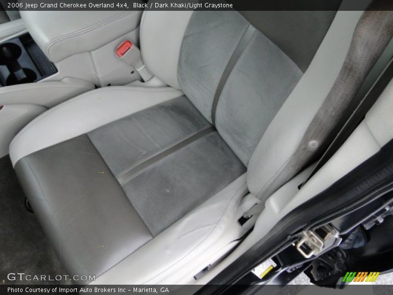 Black / Dark Khaki/Light Graystone 2006 Jeep Grand Cherokee Overland 4x4