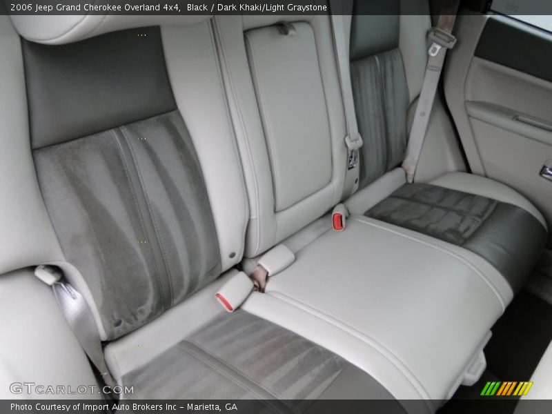 Black / Dark Khaki/Light Graystone 2006 Jeep Grand Cherokee Overland 4x4