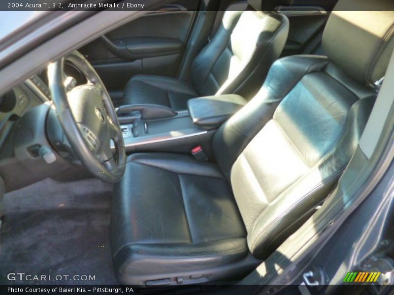 Anthracite Metallic / Ebony 2004 Acura TL 3.2
