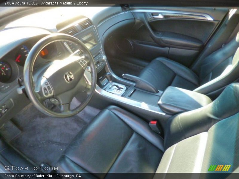 Anthracite Metallic / Ebony 2004 Acura TL 3.2